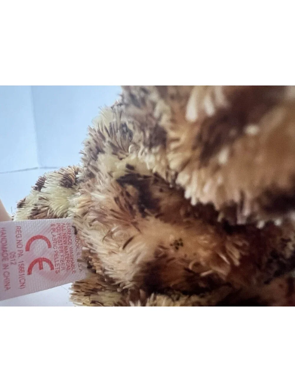 Vintage Ty Beanie Baby 'Spotty' the Leopard (7 inch) *Rare* - No Hang Tag